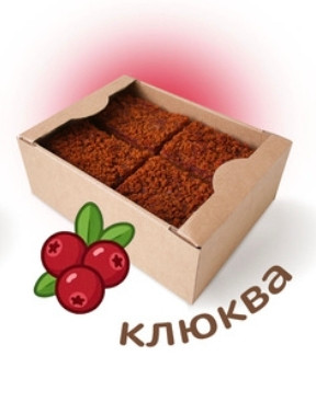  Пряник 1кг с фруктовой начинкой Клюква в Протвине