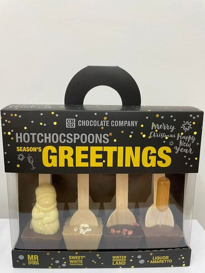  TM LORD Набор шоколадных ложек «SEASON`S GREETINGS» (4 ложки по 50 гр), 200гр в Протвине
