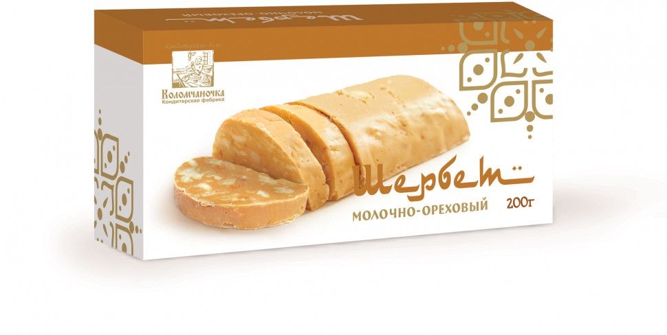  Шербет МОЛОЧНО-ОРЕХОВЫЙ, 200г в Протвине
