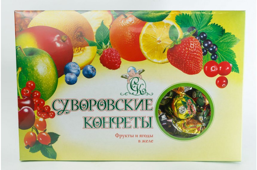  Суворовские конфеты желейные 500г в Протвине