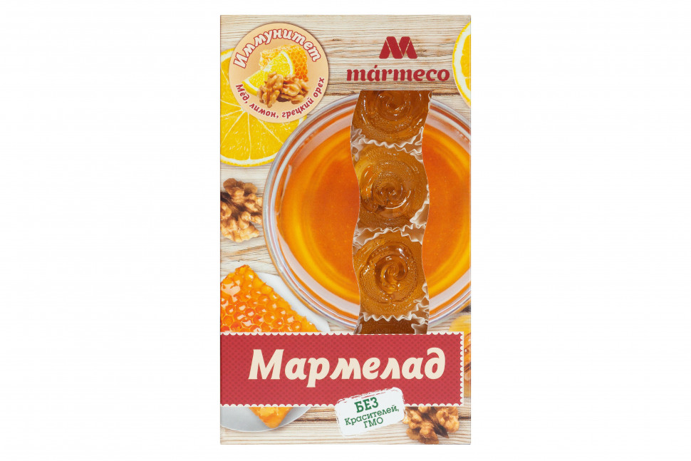  Мармелад "Иммунитет"  Мёд, лимон, грецкий орех, 180г  в Протвине